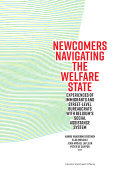 Book cover for the book Newcomers Navigating the Welfare State