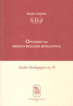 Book cover for the book Opvoeden na medisch begeleide bevruchting