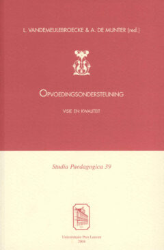 Book cover for the book Opvoedingsondersteuning