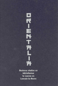 Book cover for the book Orientalia