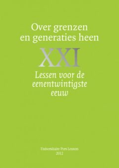 Book cover for the book Over grenzen en generaties heen