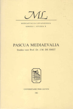 Book cover for the book Pascua Mediaevalia