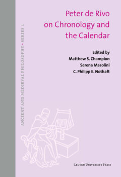 Book cover for the book Peter de Rivo on Chronology and the Calendar