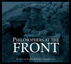 Book cover for the book Philosophers at the Front