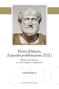 Book cover for the book Pietro d’Abano, Expositio problematum (XIX)