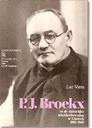 Book cover for the book P.J. Broekx en de christelijke arbeidersbeweging in Limburg
