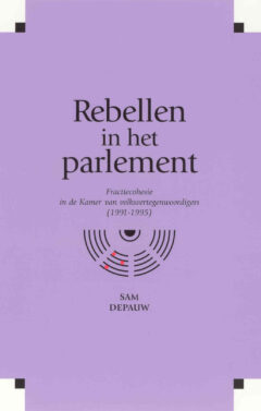 Book cover for the book Rebellen in het parlement