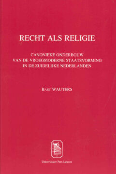 Book cover for the book Recht als religie