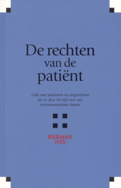 Book cover for the book De rechten van de patiënt