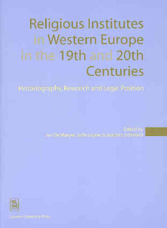 Book cover for the book Religious Institutes in Western Europe in the 19th and 20th Centuries