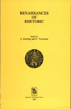Book cover for the book Renaissances of Rhetoric