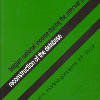 Belgian National Income during the Interwar Period (Paperback)