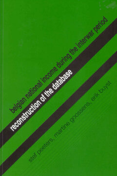 Book cover for the book Belgian National Income during the Interwar Period