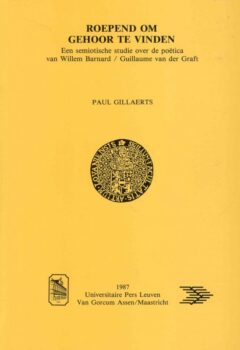 Book cover for the book Roepend om gehoor te vinden