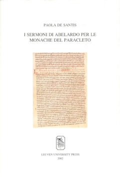 Book cover for the book I Sermoni di Abelardo per le Monache del Paracleto