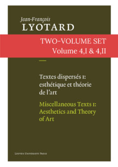 Book cover for the book SET Textes dispersés I &Textes dispersés II / Miscellaneous Texts I & Miscellaneous Texts II