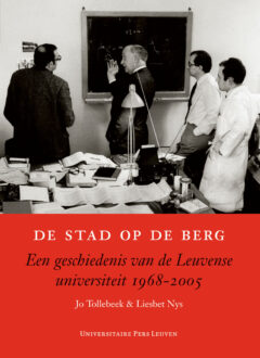 Book cover for the book De stad op de berg