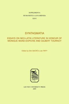 Book cover for the book Syntagmatia
