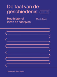Book cover for the book De taal van de geschiedenis – herziene editie