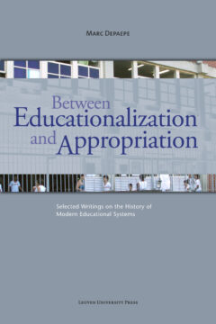 Book cover for the book Between Educationalization and Appropriation