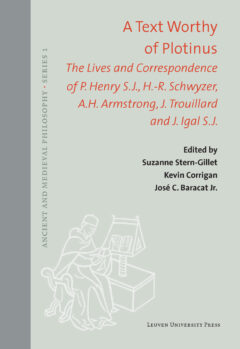 Book cover for the book A Text Worthy of Plotinus