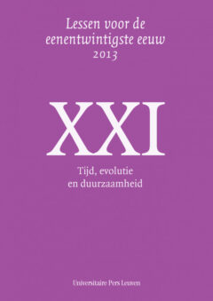 Book cover for the book Tijd, evolutie en duurzaamheid