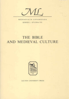 Book cover for the book The Bible and Medieval Culture